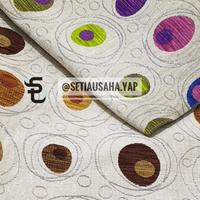 Gambar Kain sofa motif unik - designer chenille untuk sarung bantal, sofa,dll - brown, 0.50Mtr dari Setiausahayap undefined 1 Tokopedia