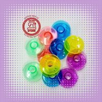 Gambar Bobbin/Spool/Spul Plastik Warna( isi 25 pcs ) + Kotak Spul Plastik dari SINGER MEDAN undefined 4 Tokopedia