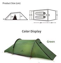 Gambar TENDA CLOUD TUNNEL NATUREHIKE NH20ZP006 2 ORANG 2P CAMPING + FOOTPRINT - 210T ORANGE dari Naturehike Jakarta undefined 5 Tokopedia
