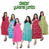 Gambar grosir daster murah/ daster jumbo/ daster yukesi busui jumbo murah - motif 3 dari BATIK_YASMIM undefined 1 Tokopedia