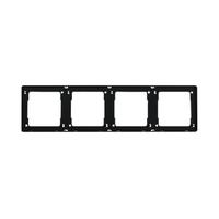 Gambar TITANIUM V11 - 4 Gang Frame V11486-B Black dari NERO ELECTRIC undefined 1 Tokopedia