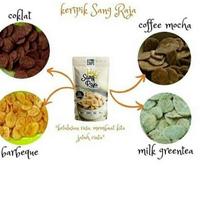 Gambar keripik pisang BANANA CHIPS SANG RAJA ...Rajanya keripik pisang - milk green tea dari berkah samawaro undefined 1 Tokopedia
