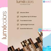 Gambar FOUNDATION LUMECOLORS LIGHT KOSMETIK WAJAH FULLCOVERAGE - Sachet 10ml - Light dari Salsa.BiLLa undefined 4 Tokopedia