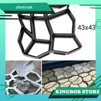 Gambar SolusiPraktis Cetakan Paving Block DIY Paving Blok Cetakan Jalan Teras dari KingBOB Store undefined 2 Tokopedia