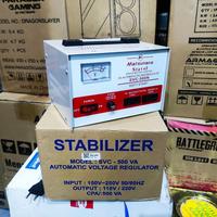 Gambar MATSUNAGA SVC-500N Automatic Voltage Stabilizer Listrik 500VA dari MXKomputer_NEW undefined 2 Tokopedia