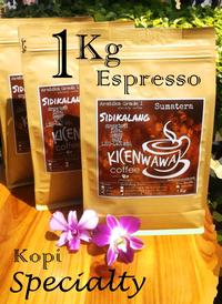 Gambar Kopi Sidikalang Espresso - 1 Kg | Sumatra Arabica Specialty Coffee dari Kicenwawa Kopi undefined 1 Tokopedia
