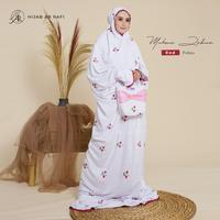 Gambar Mukena Zahira Terusan Ori Arrafi - Bunga Merah dari Rumah Hijab Najwa undefined 2 Tokopedia