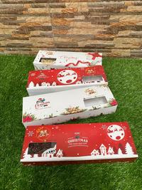 Gambar Kotak Kue Natal / Box Kue Natal Custom Logo Sendiri dengan mika dari Le Anise undefined 2 Tokopedia