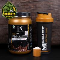 Gambar MUSCLE FIRST M1 PRO GAINER 2 LBS BPOM & HALAL SUSU FITNES PROTEIN MASS - HONEYDEW MELON dari Healthy Point_NEW undefined 3 Tokopedia