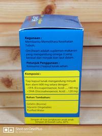 Gambar OM3HEARTH 600 OMEGA-3 (@30 Kapsul) Natural Fish Oil - Made In USA dari ASTIKA FARMA 1 undefined 2 Tokopedia
