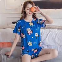 Gambar baju tidur wanita import fashion wanita set piyama wanita dari rosalinda_olshop undefined 1 Tokopedia