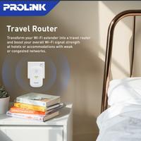 Gambar PROLINK WiFi Repeater AP Router 3 in 1 Penguat Sinyal Extender PEN1201 dari CJMART99 undefined 4 Tokopedia