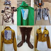 Gambar Fullset attack on titan belt jaket jubah boot 3d gear cosplay - 3d manvr gear dari Celestine.Shoppu undefined 1 Tokopedia