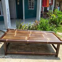 Gambar Bale Bambu Hitam 200x100 cm dari Pernik Bamboo Gallery undefined 1 Tokopedia