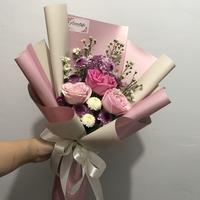 Gambar Bouquet bunga asli | buket bunga segar 3 tangkai mawar - lokal dari Azzstufs undefined 1 Tokopedia