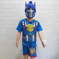 Gambar Setelan Pendek Baju Celana Topeng Super Hero 2-8 Tahun - No 10, Kapten Amerika dari itos olshop undefined 2 Tokopedia