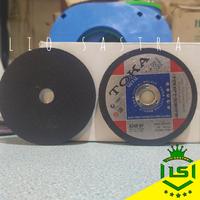 Gambar mata gerinda potong besi 4 inch TOKA 4" x 1/8" x 5/8" grit 24 dari liosastra undefined 1 Tokopedia