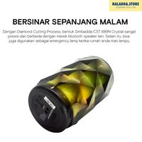 Gambar SIMBADDA CST 889N CRYSTAL - Speaker Bluetooth LED Light Smart Lamp RGB dari naladda_store undefined 3 Tokopedia