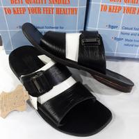 Gambar sandal kasual pria kulit asli merk Tiger original model ban 2 dari Kizia shoes undefined 3 Tokopedia