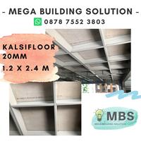 Gambar Kalsi floor 20 mm / Papan Semen Untuk Lantai - RINGAN, KUAT & CEPAT dari Mega Building Solution undefined 3 Tokopedia