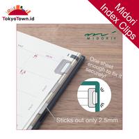 Gambar Midori Index Clips 8pcs Silver dari Tokyo Town undefined 2 Tokopedia