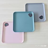 Gambar Nampan Kotak - SQUARE, Merah Muda dari Homescaleid undefined 1 Tokopedia