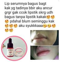 Gambar Lip serum de reinez + scrub / Pelembab bibir/ Pemerah bibir dari Wes Goods undefined 2 Tokopedia