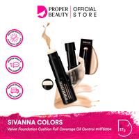 Gambar SIVANNA COLORS Velvet Foundation Cushion Oil Control #HF6004 Thailand - Variasi Dua dari Proper Beauty undefined 1 Tokopedia
