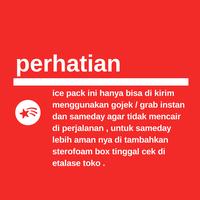 Gambar ICE GEL PAK BEKU SIAP PAKAI KEMASAN 100 ml dari bahtera nusantara styrofoam undefined 5 Tokopedia