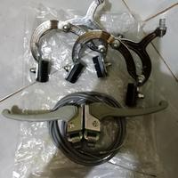 Gambar rem sepeda u brake set depan belakang - Silver dari Sinar Harapan Bikers undefined 1 Tokopedia