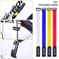 Gambar TALI STRAP SEPEDA VELCRO PRAKTIS MULTI FUNGSI - PENGIKAT ALAT & SEPEDA - RED dari Bang John undefined 2 Tokopedia