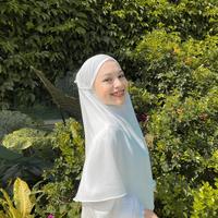 Gambar Bergo Tali Instan - Zahra - black dari Azmeena Official undefined 2 Tokopedia
