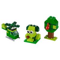 Gambar LEGO Classic-11007 Creative Green Bricks Set Building Toy Starter Gift dari Double Di Store undefined 3 Tokopedia