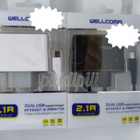 Gambar Travel Charger Wellcomm 2 USB 2A dari PilidipiliNewNormal (IPRO) undefined 1 Tokopedia