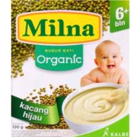 Gambar MILNA BUBUR BAYI ORGANIK - Kacang Hijau dari Fortuna19 undefined 2 Tokopedia