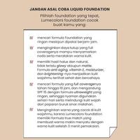 Gambar Lumecolors Foundation Flawless Matte Long Wear Oil Control Shade Light dari Praba Kosmetik undefined 2 Tokopedia