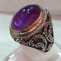 Gambar batu kecubung kalimantan cincin bungur cristal 02 dari SUWAN ACESORIS undefined 4 Tokopedia
