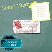 Gambar plastik PP 03 bening transparan 10cm /10x15 /10x18 /10x20/10x40/10x45 - 10x15 dari Bandung Plastik undefined 1 Tokopedia