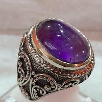 Gambar batu kecubung kalimantan cincin bungur cristal 02 dari SUWAN ACESORIS undefined 3 Tokopedia
