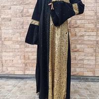 Gambar Abaya Gamis Leopard Metalik - S dari sabella abaya undefined 2 Tokopedia