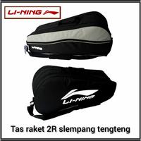 Gambar TAS RAKET 2R PLUS BADMINTON IMPOR KUALITAS ORIGINAL LINING - Hitam dari TOKO YUSNA undefined 4 Tokopedia