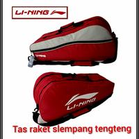 Gambar TAS RAKET 2R PLUS BADMINTON IMPOR KUALITAS ORIGINAL LINING - Hitam dari TOKO YUSNA undefined 5 Tokopedia