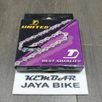 Gambar Rantai UNITED 9 speed RT-271 Hollow YBN dari Kembar Jaya Bike undefined 3 Tokopedia