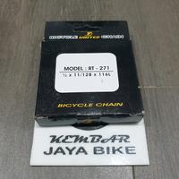 Gambar Rantai UNITED 9 speed RT-271 Hollow YBN dari Kembar Jaya Bike undefined 4 Tokopedia