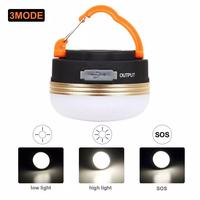 Gambar lampu tenda charge camping lantern LED USB rechargeable hikking lamp dari ravindra gear undefined 3 Tokopedia