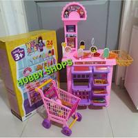 Gambar masakan anak kitchen set + troli supermarket sg toys megamart dari HOBBY SHOPs undefined 1 Tokopedia