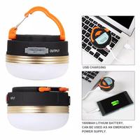 Gambar lampu tenda charge camping lantern LED USB rechargeable hikking lamp dari ravindra gear undefined 1 Tokopedia