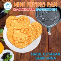 Gambar Pamosroom Teflon Mini Non Stick Frying Pan Wajan Karakter Egg Pan - Hati dari pamosroom undefined 5 Tokopedia