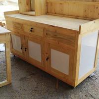 Gambar booth kayu/booth minuman/booth minimalis dari interior&furniture undefined 3 Tokopedia