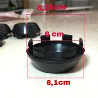 Gambar Tutup dop velg racing as roda ban mobil work chrome kaki 6cm dari Barracuda Autozone undefined 4 Tokopedia